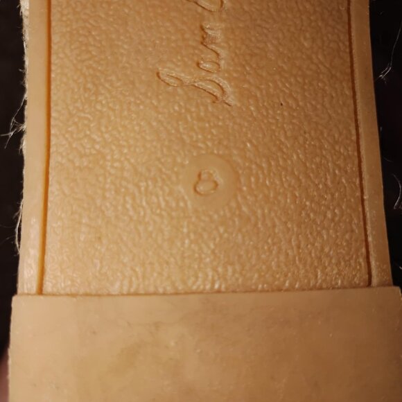 Sam Edelman Women's Taupe Tan Suede Platform Espadrilles Boho vibes SlipOn Flats - Picture 9 of 9